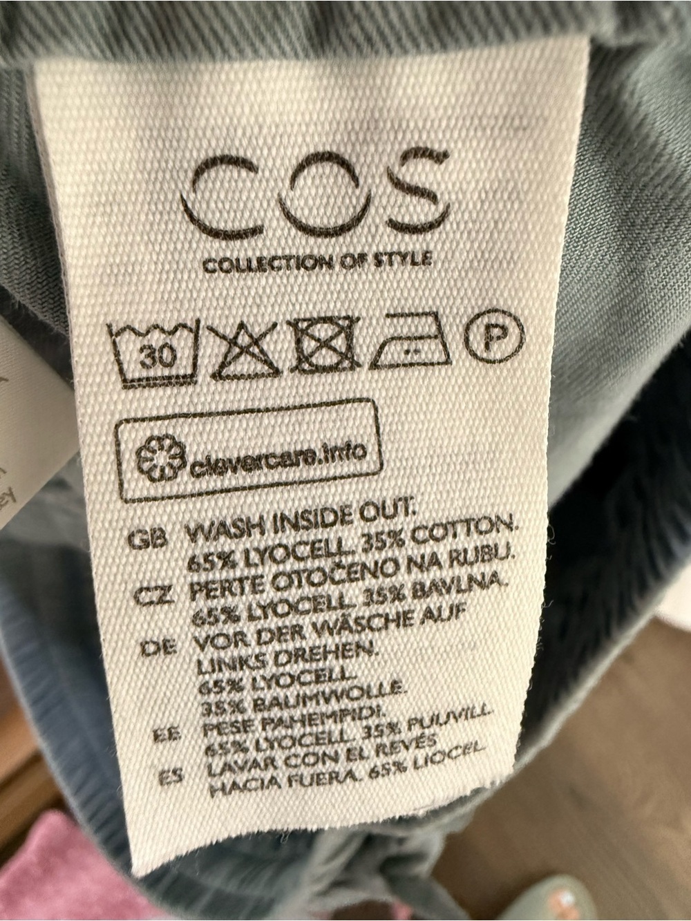 COS Drawstring Track Pants size S - Picture 8 of 8